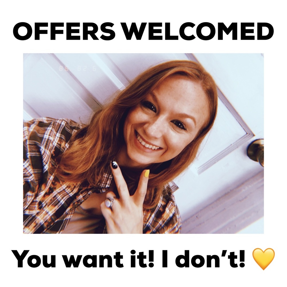 REASONABLE OFFERS WELCOMED